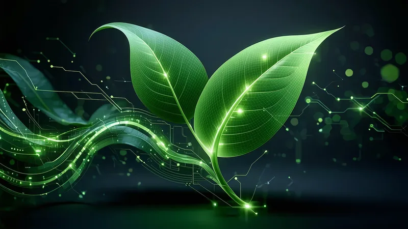 Abstract representation of clean energy program financial incentives