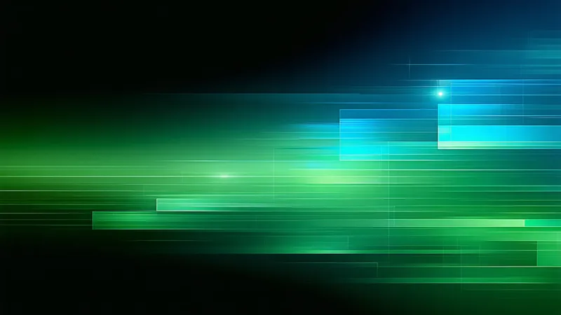Abstract API data pipeline visualization